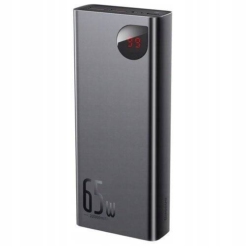 BASEUS POWERBANK 20000MAH 2X USB 1X USB-C PD QC 4.0 65W LED