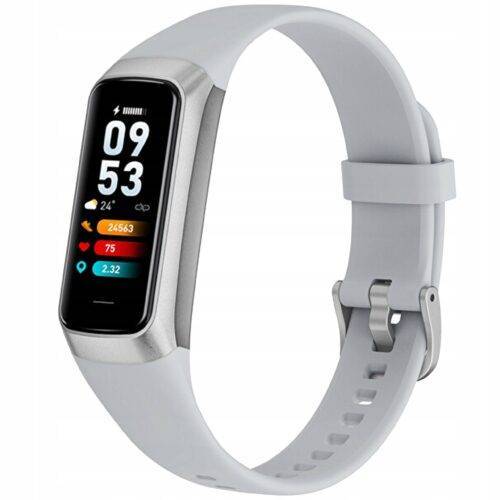 Smartwatch Active Band C60 WODOODPORNY SPORT Z POWIADOMIENIAMI srebrny - obrazek 8