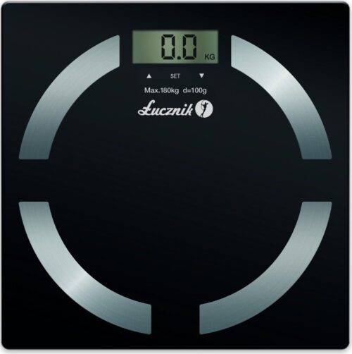Waga łazienkowa elektroniczna analityczna 180kg pomiar BMI tłuszczu wody - obrazek 7