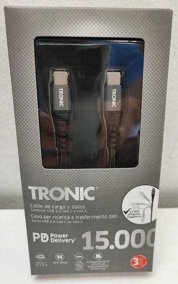 Tronic Kabel Usb-C Na USB-C 1.8 M biały