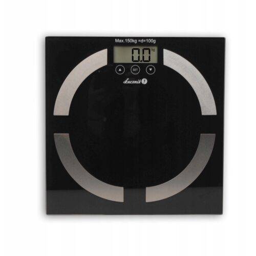 Waga łazienkowa elektroniczna analityczna 180kg pomiar BMI tłuszczu wody