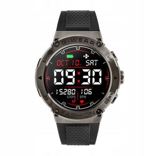 Smartwatch - Fashion G-Wear Czarny - obrazek 4