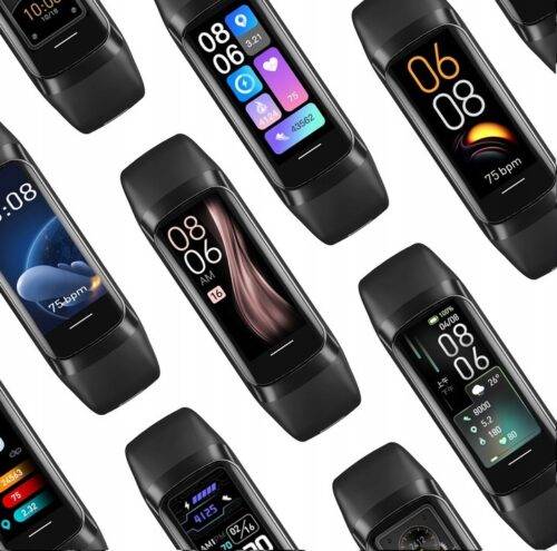 Smartwatch Active Band AMOLED C60) złoty - obrazek 7