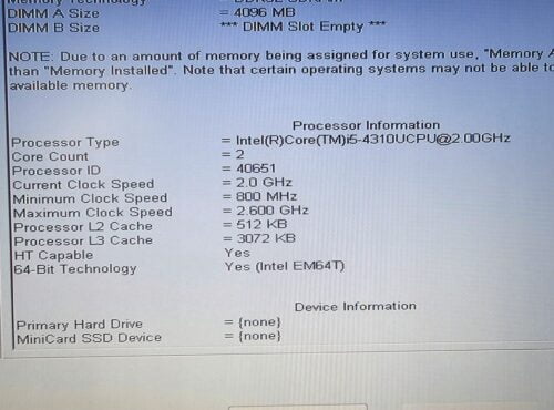 Płyta główna Dell Latitude E7240 LA-9431P i5 - obrazek 3