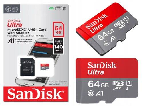 Karta pamięci SDXC SanDisk SDSQUAB-064G-GN6MA 64 GB - obrazek 4