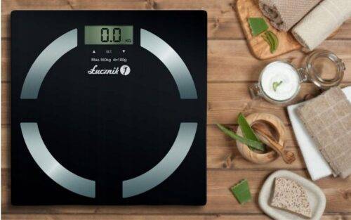 Waga łazienkowa elektroniczna analityczna 180kg pomiar BMI tłuszczu wody - obrazek 6