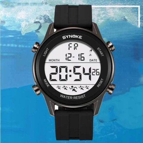 Synoke zegarek męski Water Resist Runner - obrazek 5