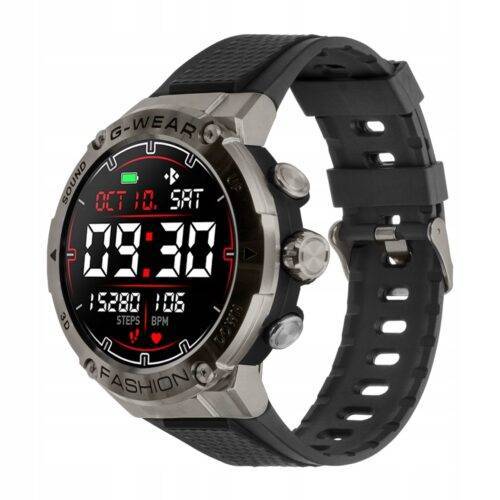 Smartwatch - Fashion G-Wear Czarny - obrazek 2