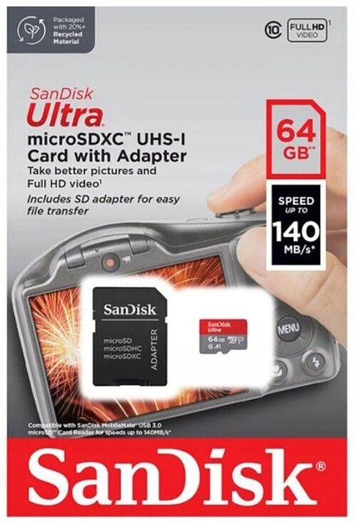 Karta pamięci SDXC SanDisk SDSQUAB-064G-GN6MA 64 GB - obrazek 10