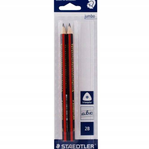 Ołówki jumbo 2B Staedtler 2 szt. ołówki do nauki pisania