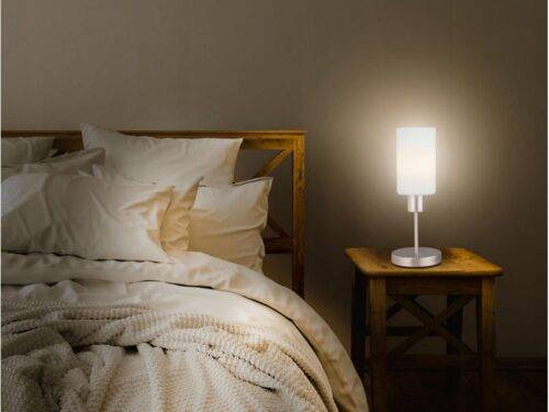 Lampa stołowa Livarno HOME biały 4,9 W - obrazek 4