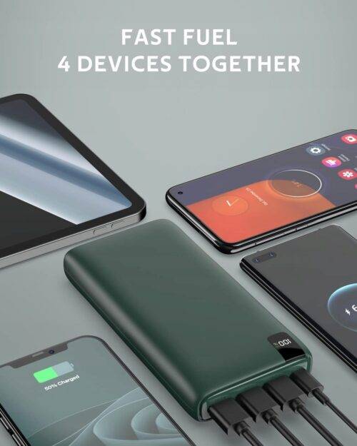 Powerbank Addtop 26800 mAh czarny - obrazek 3