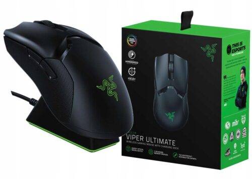 Myszka bezprzewodowa Razer VIper Ultimate sensor optyczny