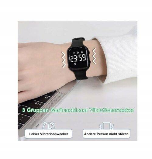 ZEGAREK Z KROKOMIERZEM HUYVMAY FITNESS TRACKER SMARTBAND NIEBIESKI - obrazek 5