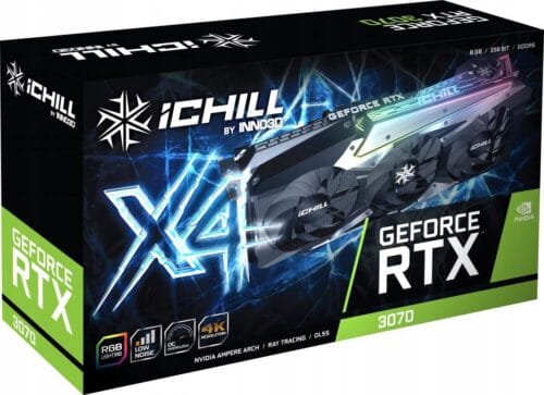 Karta graficzna Inno3D GeForce RTX 3070 iChill X4 8 GB - obrazek 3