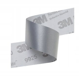 3M Scotchlite odblaskowy Materiał 8910 10cm wszywka widoczny po zmroku