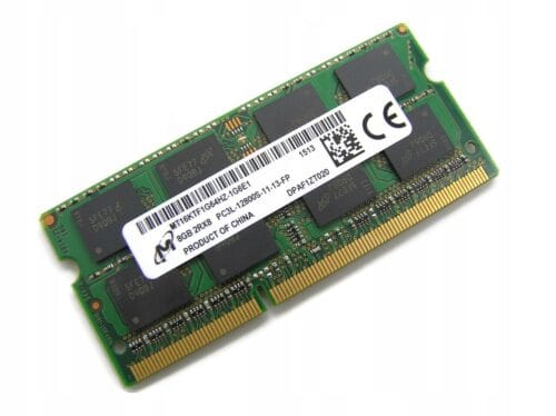 Pamięć RAM DDR3L Micron MT16KTF1G64HZ-1G6E1 8 GB