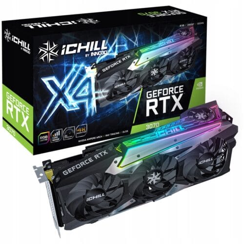 Karta graficzna Inno3D GeForce RTX 3070 iChill X4 8 GB - obrazek 2