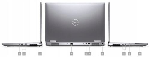 Laptop Dell Precision 7540 15,6 " Intel Xeon 32 GB / 512 GB czarny - obrazek 5
