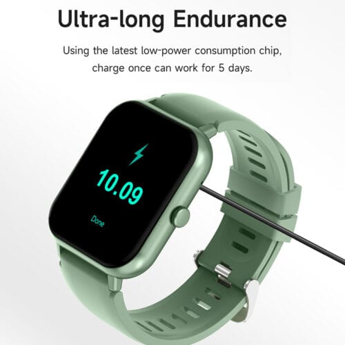 DEVIA ZL54C Smart Watch WT2 1.83-inch Health Monitor IP76 Waterproof Sports