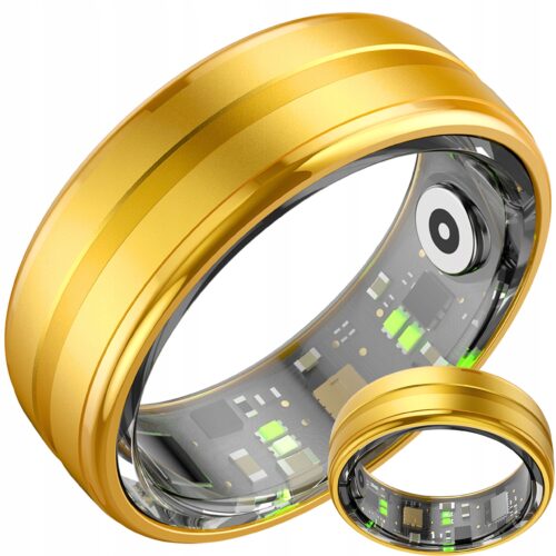 Smart ring R06 Gold 12 złoty