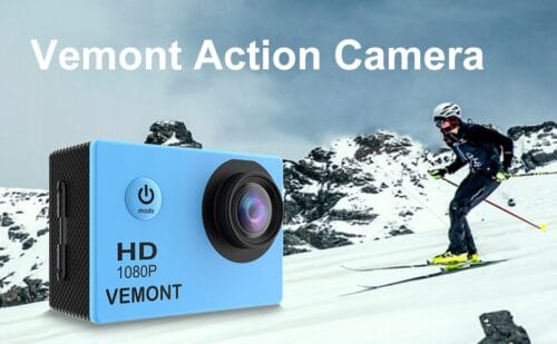 VEMONT 1080P 12MP Kamera akcji sportowa Full HD 2 - obrazek 2