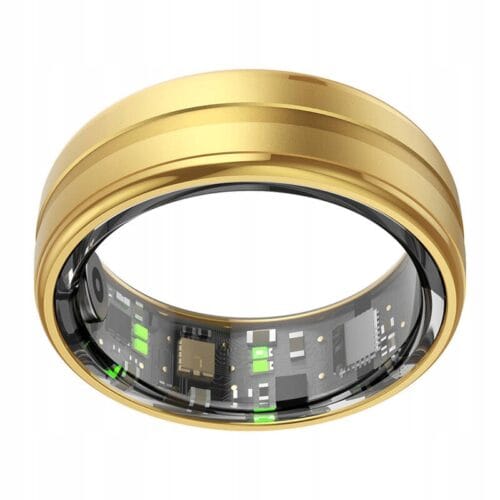 Smart ring R06 Gold 12 złoty - obrazek 3