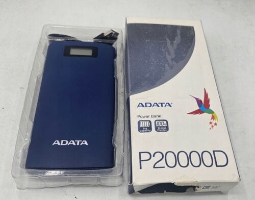 POWERBANK ADATA P20000D 20000 MAH 2.1A NIEBIESKI - obrazek 5