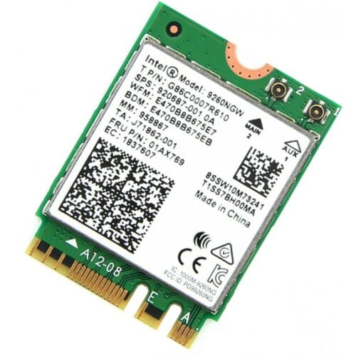 Intel Model 9260NGW Dual Band karta sieciowa wifi