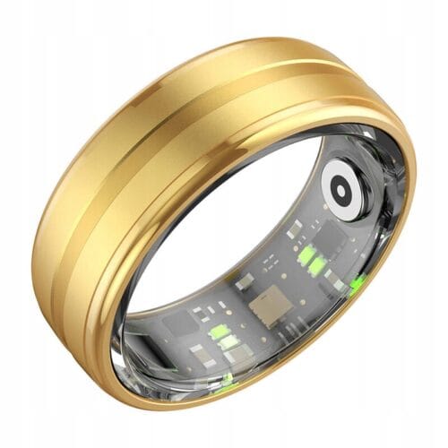 Smart ring R06 Gold 12 złoty - obrazek 5