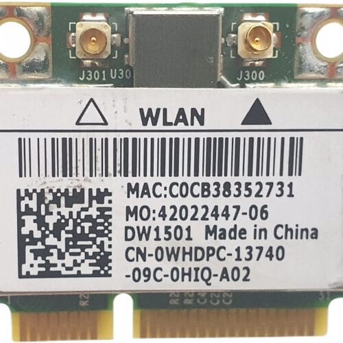 KARTA WiFi DELL DW1501 BCM94313HMG2L 802.11B/G/N 0K5Y6D
