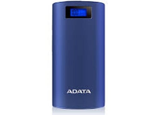 POWERBANK ADATA P20000D 20000 MAH 2.1A NIEBIESKI