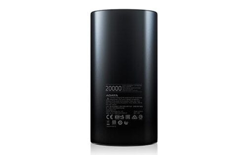 POWERBANK ADATA P20000D 20000 MAH 2.1A CZARNY - obrazek 2