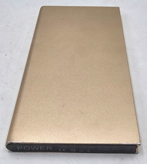 Power bank 8000 mAh aluminium ZŁOTY - obrazek 4