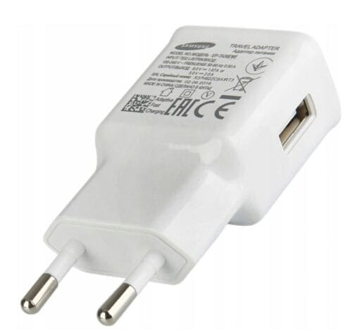 Oryginalna ładowarka Samsung 15W USB-A biała TA200 Fast Charge uniwersalna