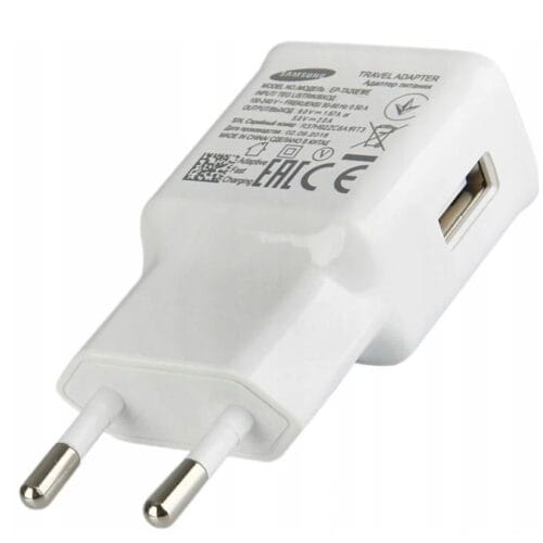 Oryginalna ładowarka Samsung 15W USB-A biała TA200 Fast Charge uniwersalna