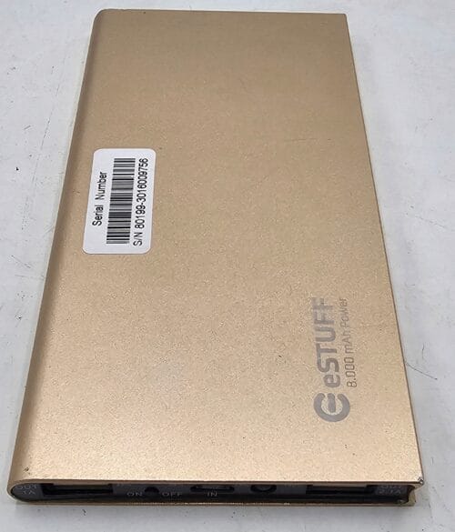 Power bank 8000 mAh aluminium ZŁOTY - obrazek 3