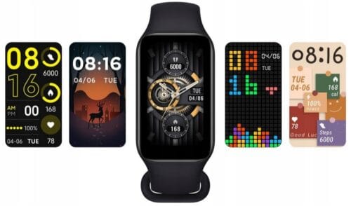 Smartband Xiaomi Mi Band 8 Active czarny - obrazek 3