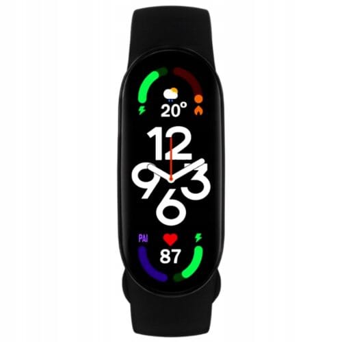 Smartband Xiaomi Mi Band 7 NFC Opaska Sportowa Czarny BT 5 ATM - obrazek 3