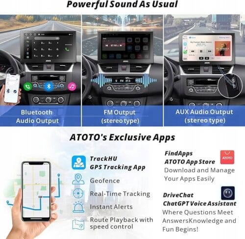 Radio samochodowe ATOTO P9 P909PR-S1 - obrazek 3