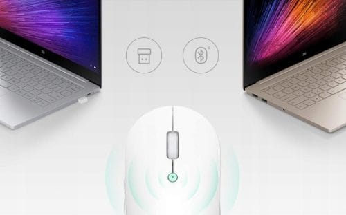 XIAOMI MI DUAL MODE SILENT BLACK mysz USB, BT, cichy klik - obrazek 12