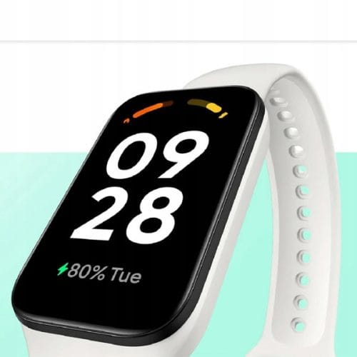 Smartband Xiaomi Mi Band 2 beżowy - obrazek 2