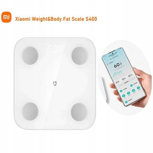 Waga łazienkowa Xiaomi INTELIGENTNA WAGA s400 Mi Body Composition Scale - obrazek 14