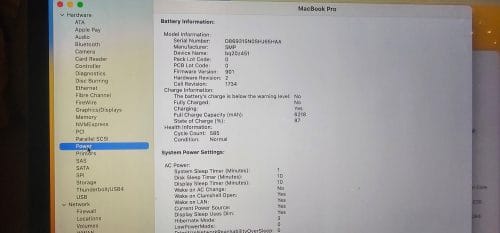 Laptop Apple MacBook Pro A1990 2019 15,4 " i7 16 GB / 512 GB AMD PRO 560 - obrazek 4