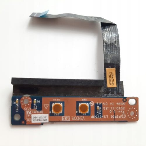 Włącznik Ls-6753P Lenovo G780 G570