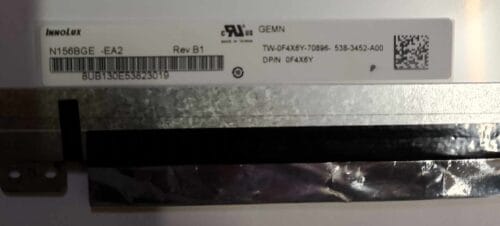 Matryca LED TN matowa 15,6 " 1366 x 768 Innolux N156BGE-EA2 0F4X6Y - obrazek 3