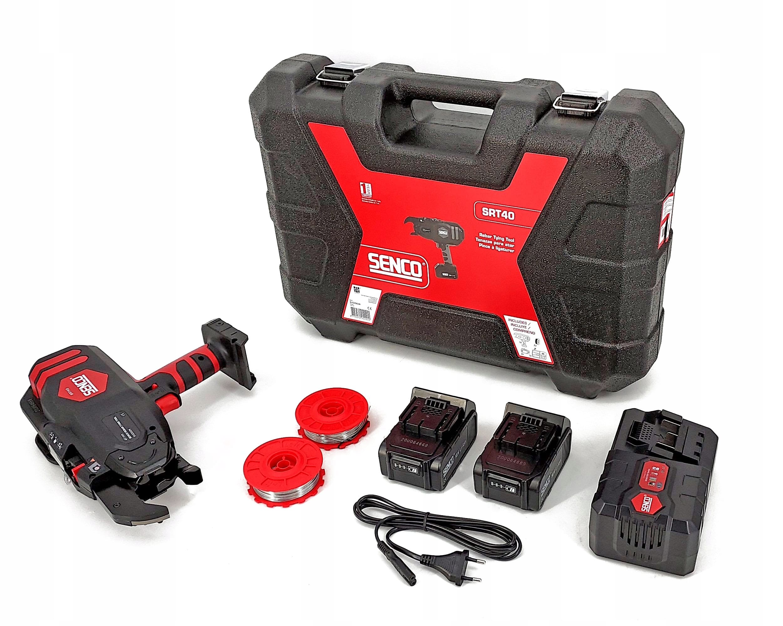 Senco SRT40 Wiązarka do prętów zbrojeń 18V 12-40mm