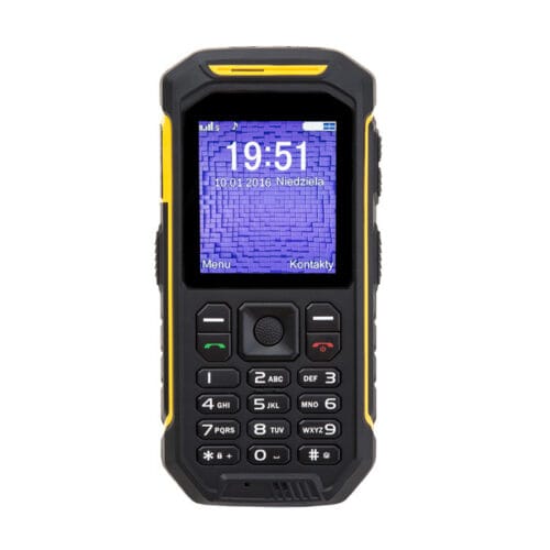 Telefon komórkowy Telefunken Outdoor WT2 64 MB / 128 MB 2G czarny
